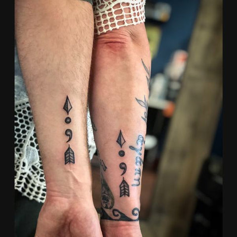 Semicolon Tattoo Meaning: Understanding The Symbol Of Hope And Resilience »  One Of India's Best Tattoo Studios In Bangalore - Eternal Expression | Best  Tattoo Artist In Bangalore | Best Tattoo Parlour